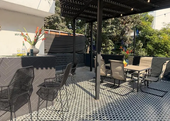 Apartamento La Chula, Stylish In Condesa And Rooftop Bar México DF