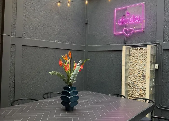La Chula, Stylish In Condesa And Rooftop Bar Apartamento México DF