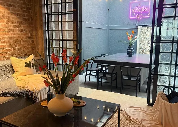 Apartamento La Chula, Stylish In Condesa And Rooftop Bar